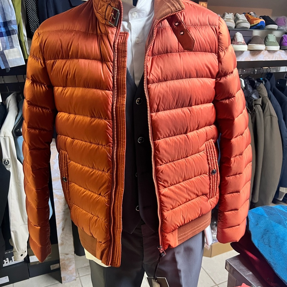 BELSTAFF TONAL CIRCUIT JACKET AMBER / SIGNAL ORANGE Size 38